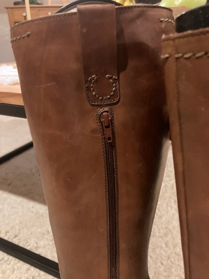 Super süße echt Lederstiefel von True Religion in Hirschau