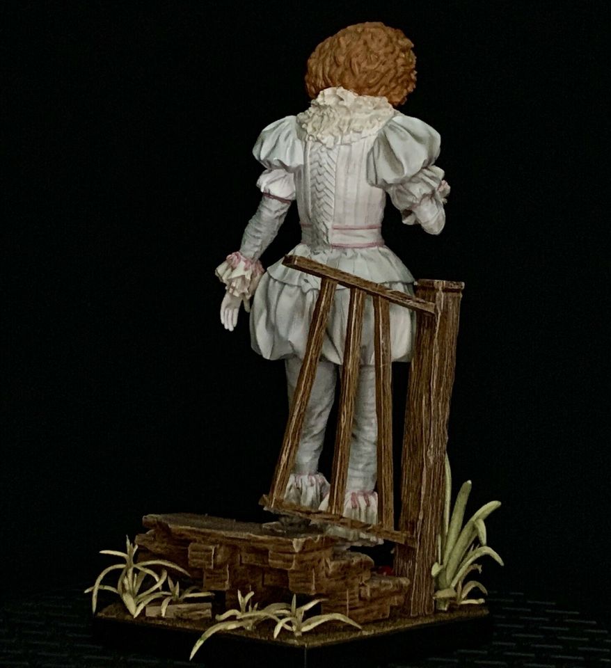 Pennywise Es It Deluxe Art Scale 1/10 25cm Iron Studios Neu in Mayen