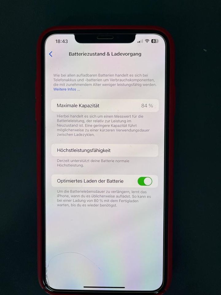 Tausch IPhone xs max 256 GB in Hamburg