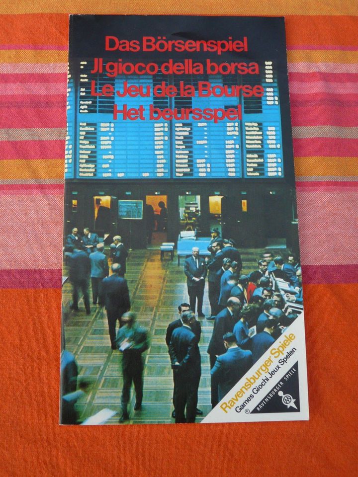 Das Börsenspiel, Ravensburger 1972, Spiel um Wirtschaft, Börse, A in Hatten