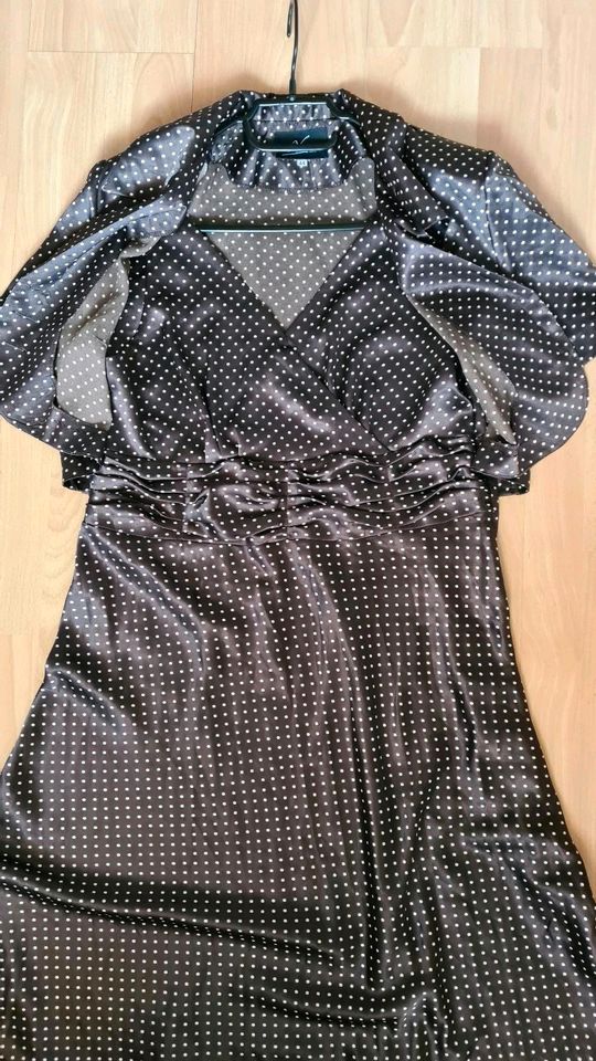 Damen Sommer Set Kleid+Bolero Dots La Vienne Gr.44 XXL Einschulun in Darmstadt