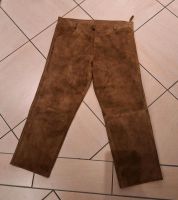 Lederhose Spitzbua hellbraun Gr. 60 Nordrhein-Westfalen - Netphen Vorschau