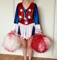 Faschingskostüm, Karnevalskostüm, Tanzkostüm, Cheerleader-Gr. S/M Baden-Württemberg - Aalen Vorschau