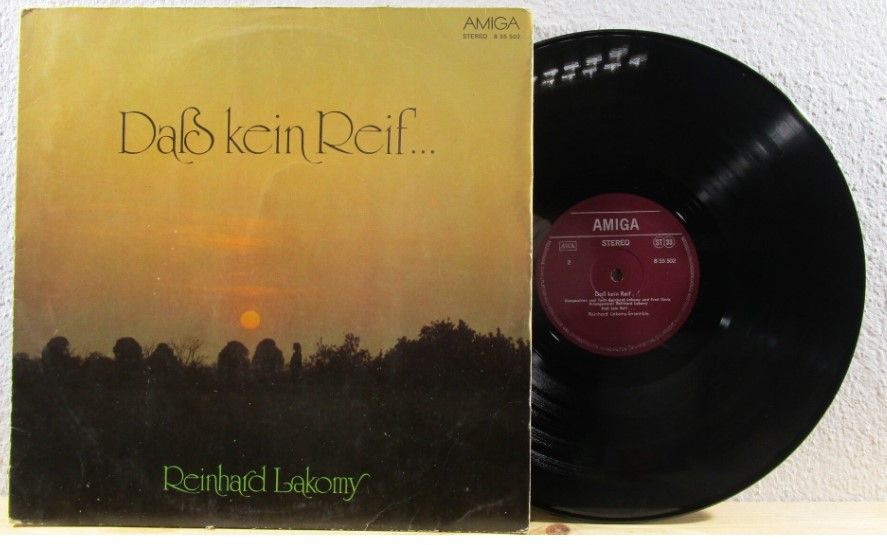 Reinhard Lakomy – Daß Kein Reif ...  Amiga 8 55 502 LP Vinyl 1976 in Löbau
