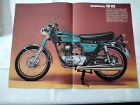 Motorrad Prospekt Honda CB 125er 70er Jahre Schleswig-Holstein - Lübeck Vorschau