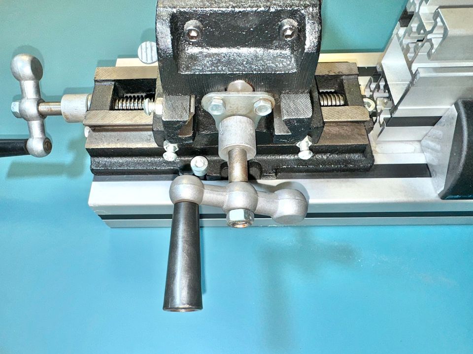 Alu-Kreuztisch Koordinatentisch Schraubstock 80 mm Modellbau in Remscheid