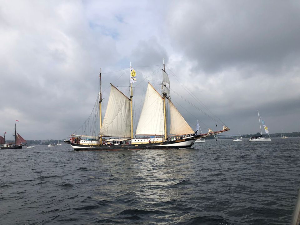 Mitsegeln zur Kieler Woche auf Segelyacht (auch Windjammerparade) in Kiel