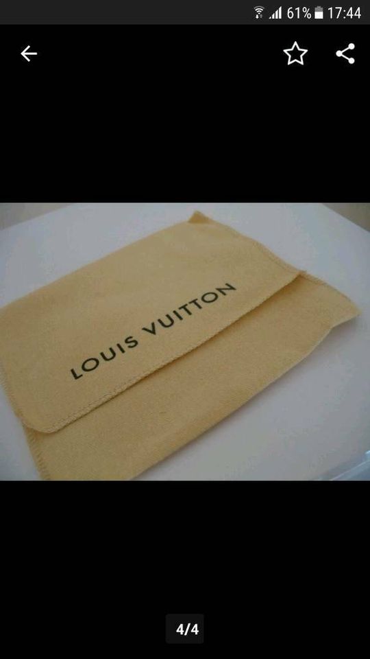Louis Vuitton Stoff Tasche Beutel Logo Sammler orig.mini dustbag
