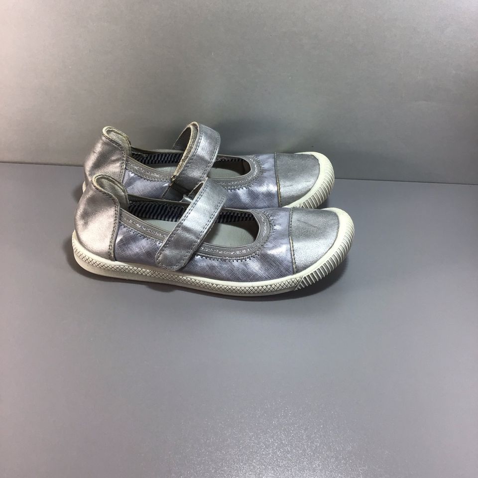 ❤️ Hush Puppies Ballerinas Sandalen Sommer silber Leder 32 33 in Berlin