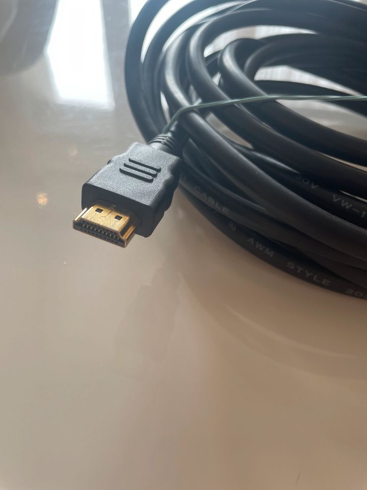 HDMI - DVI (DVI - HDMI) Kabel High Speed FULL HD PC Monito 5 mete in Neuss