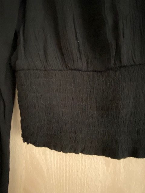 Hollister Bluse Langarm * S 36 M * schwarz in Pohlheim