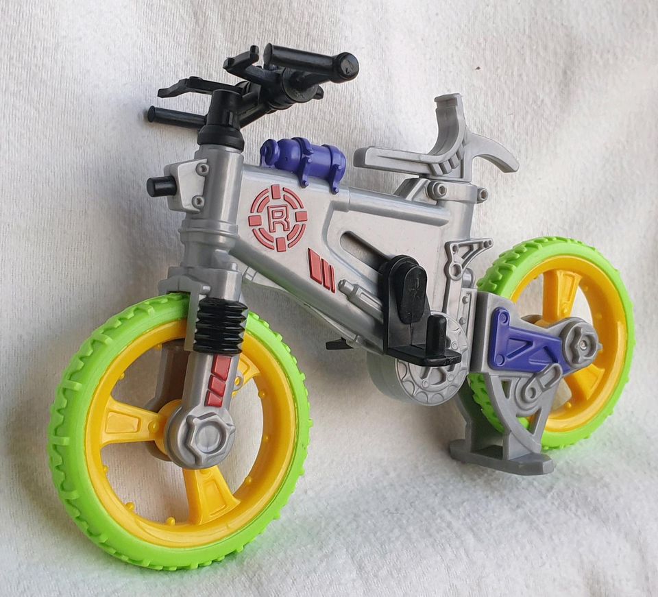 Miniatur Fahrrad Mountainbike bmx Lego? mini spielzeug kunststoff in Gießen