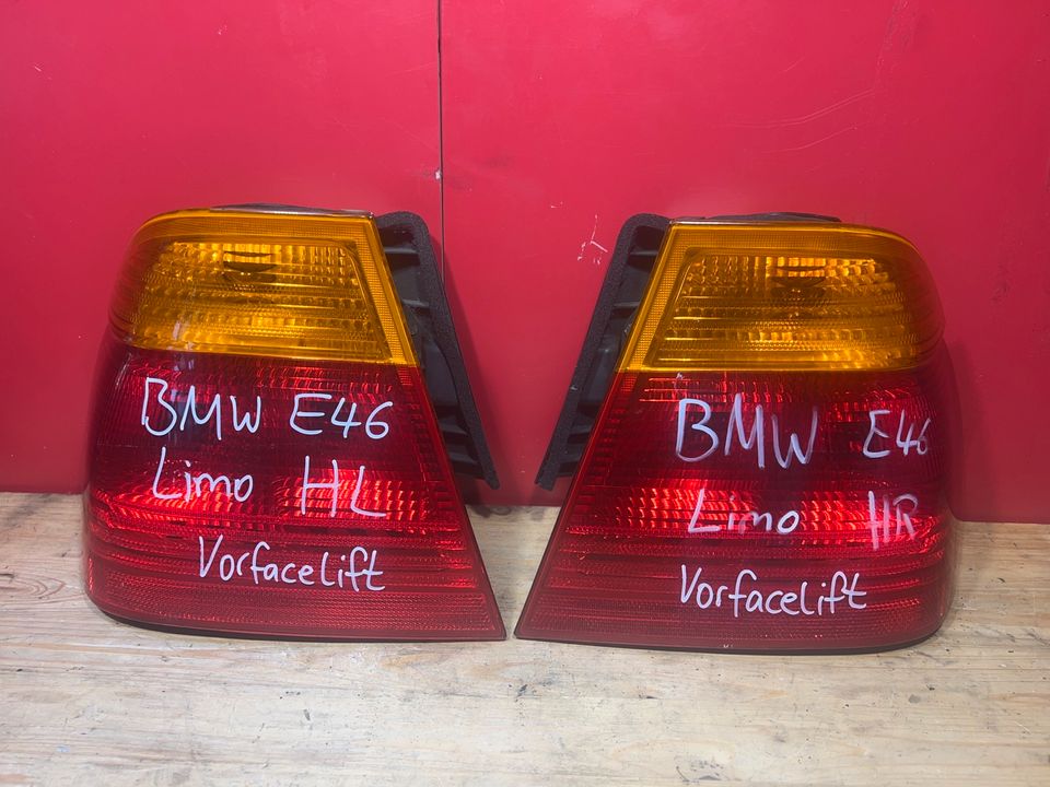 BMW E46 Limousine VFL Rückleuchte links rechts 8364922 8364921 ✅ in Bottrop