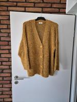 Boucle Strickjacke GINA gelb schwarz melange XL 46/48 Cardigan Bayern - Schweinfurt Vorschau