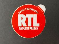 Radio Luxemburg RTL Werbeaufkleber ca. 1983 Niedersachsen - Wolfsburg Vorschau