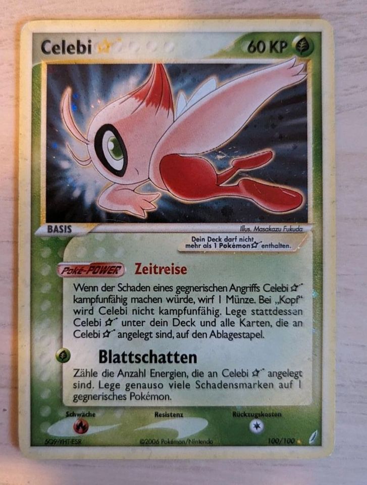 Celebi Goldstar Crystal Guardians PSA BGS Pokemon in Stuttgart