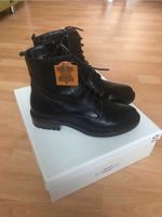 Echtes Leder Stiefeletten Gr.36 Schwarz Neu Boots 5th Avenue Nordrhein-Westfalen - Gummersbach Vorschau