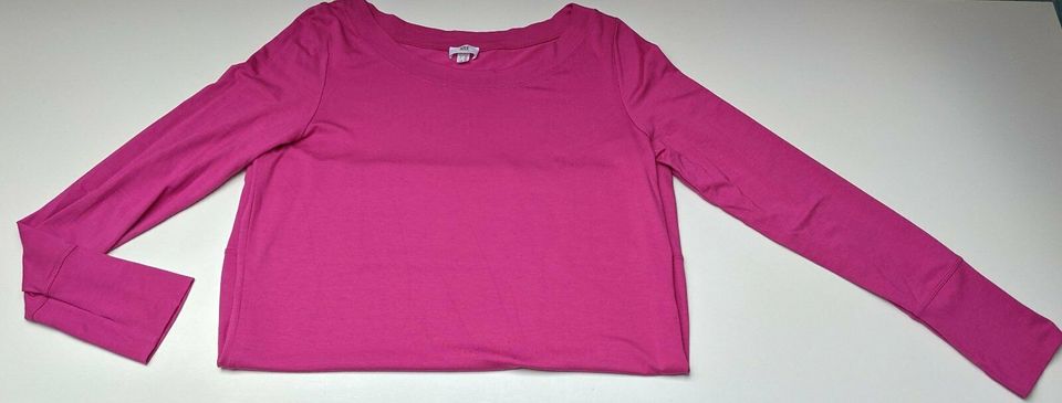 Gr. 42 Klassisches Long - Shirt langarm von Madeleine pink in Forchheim