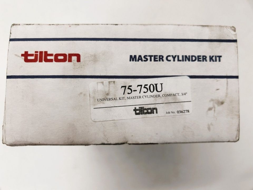 Tilton Hauptbremszylinder Kit Serie 75 750U 3/4 Master Universal in Dülmen