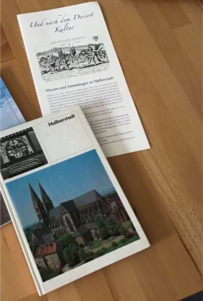 Buch Bildband über Halberstadt Geschichte in Braunschweig