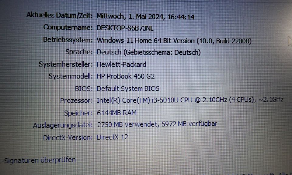 HP ProBook 450-G2 (15,6") viele Neuteile ++ansehen!++ in Cloppenburg