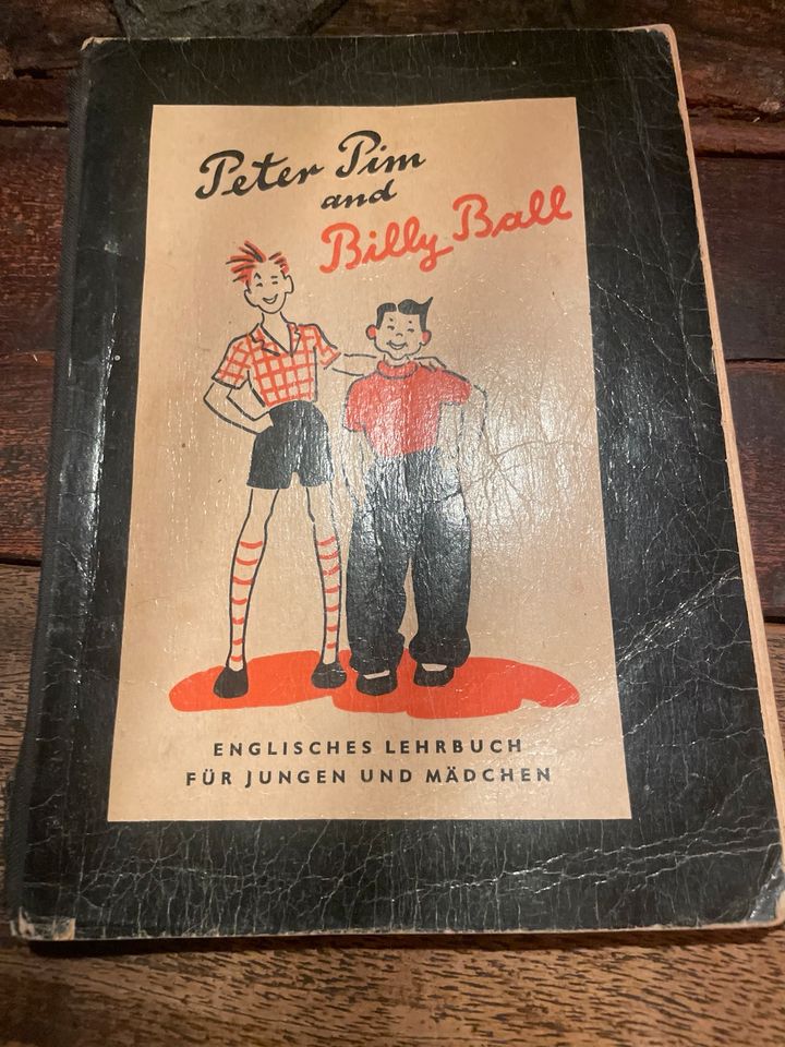 Peter Pim and Billy Ball Englisches Lehrbuch 1950 in München