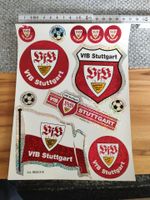 Aufkleber Karte VFB Stuttgart Glitzer Bundesliga Baden-Württemberg - Bretzfeld Vorschau