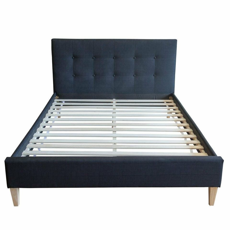 Polsterbett Doppelbett 180x200 cm Stoffbett Bettgestell VB270€* in Magdeburg