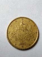 50 Euro Cent Münze Italien 2002 Niedersachsen - Visbek Vorschau