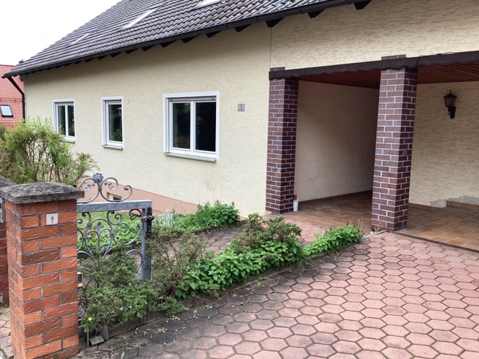 Große EG Wohnung Garage Garten Keller Nähe 92521 zu Vermieten in Schwarzach b. Nabburg