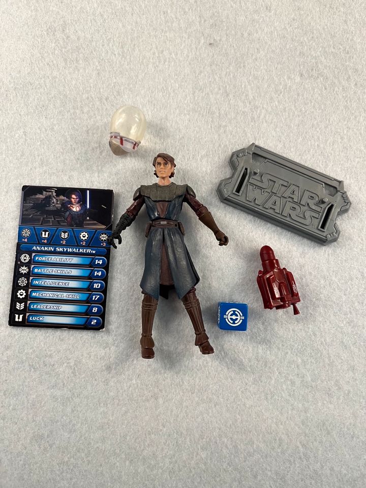 Star Wars The Clone Wars Anakin Skywalker Figur Hasbro 2010 in Merzien