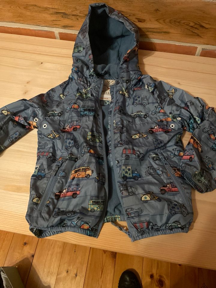 Fleecejacke mit süßen Aufdruck Gr 116 in Heidmühlen