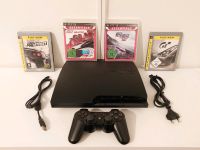 Sony PS3 Slim + 4 Spiele / PlayStation 3 Konsole Berlin - Spandau Vorschau