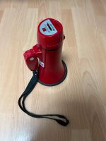 Megafon mit Sirene in Farbe rot Rheinland-Pfalz - Contwig Vorschau