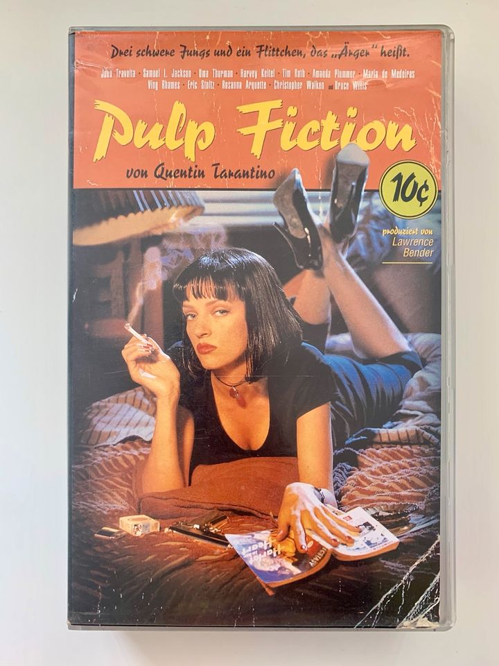 Pulp Fiction auf VHS in Konstanz