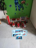 Playmobil Feuerwehr + Erweiterung Tor 3 und Feuerlöschturm Nordrhein-Westfalen - Harsewinkel Vorschau