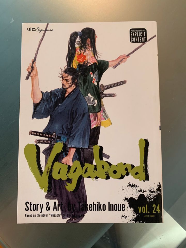 Vagabond Band/Volume 24 englisch manga Erstauflage in Stuttgart
