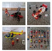 Diverses von Playmobil Hubschrauber, Rennauto, Motorrad Baden-Württemberg - Elztal Vorschau