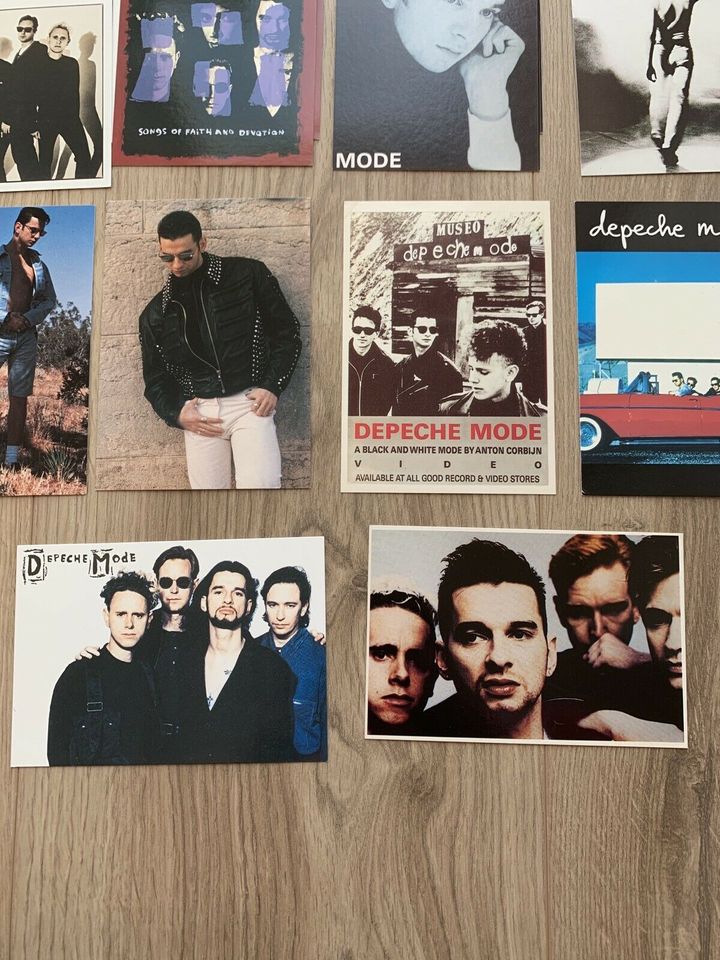 Depeche Mode Dave Gahan Karte Postkarte neu in Auetal