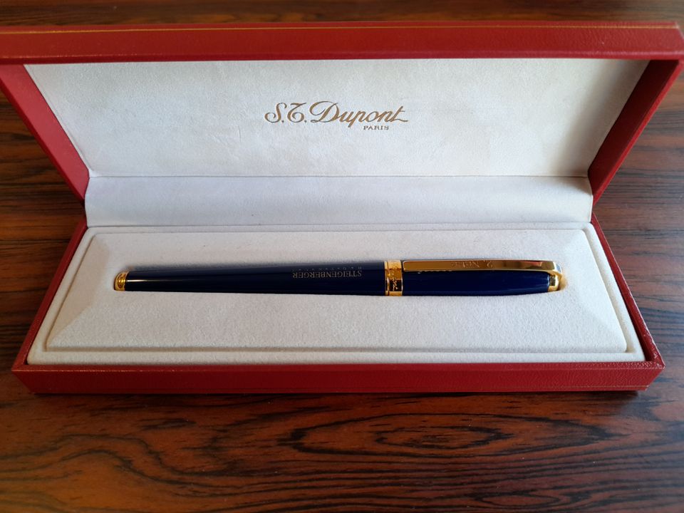 S.T. Dupont Fidelio 14 carat Gold Füllfederhalter, neu unbenutzt in Frankfurt am Main