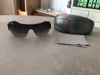 Prada Sonnenbrille Black Shield Visor Wrap Farbverlauf PS07FS Bayern - Rudelzhausen Vorschau