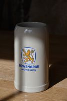 Bierkrug 1 Liter, Steingut, Original Löwenbräu, unbenutzt. Nordrhein-Westfalen - Verl Vorschau