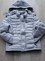 Superdry sportlich schicke Steppjacke Winter grau 40 schön warm Bayern - Weidenbach Vorschau
