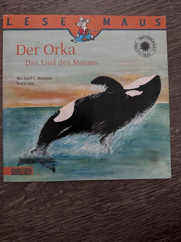 Lesemaus Wildpferd, Kater, Delfin, Seehund, Orka in Kiel