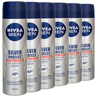 6x Nivea Men - Silver Protect - 150ml Frankfurt am Main - Gallusviertel Vorschau