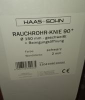 Haas+Sohn Rauchrohr-Knie Ø 150,  90°, mit Öffnung Nordrhein-Westfalen - Düren Vorschau