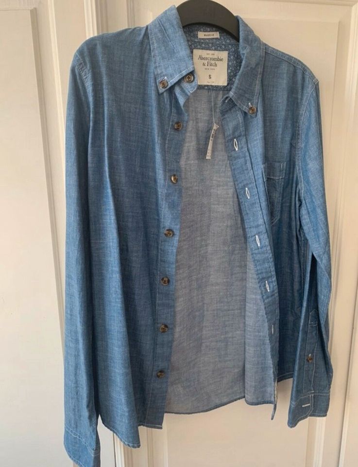 NEU Abercrombie und Fitch A&FJeanshemd Stoff Gr. S Ladenpreis 78€ in Lüneburg