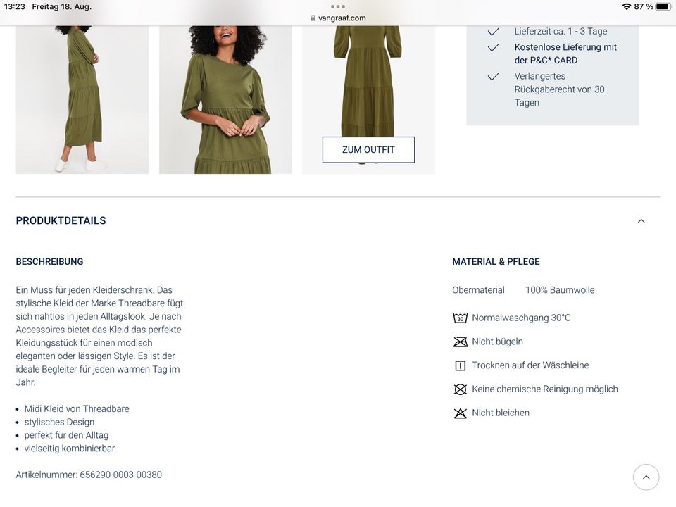 Thredbare 2 Damen Kleider Größe L in Nordrhein-Westfalen - Hamm | eBay  Kleinanzeigen ist jetzt Kleinanzeigen