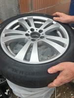 ⸻  Winterreifen auf Alufelgen – Continental 225/50 R17 98H XL Hessen - Bensheim Vorschau