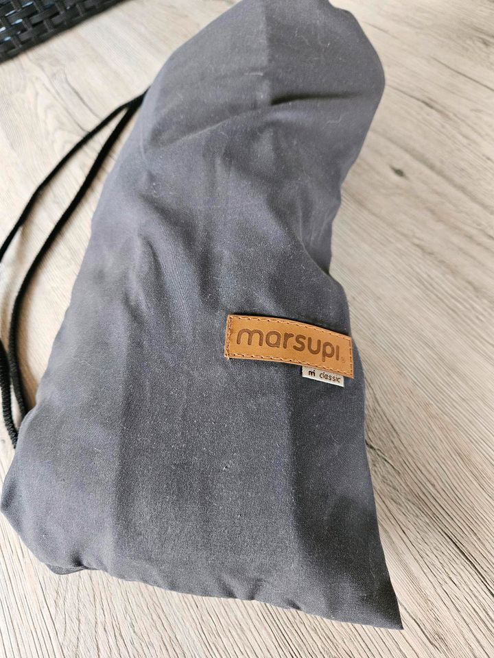 marsupi Babytrage Classic 2.0, Größe S/M in Grau in Heidenrod